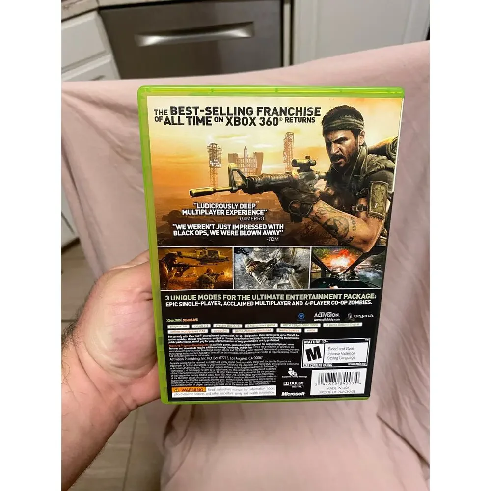 Call of Duty: Black Ops (Xbox 360, 2010) - CIB